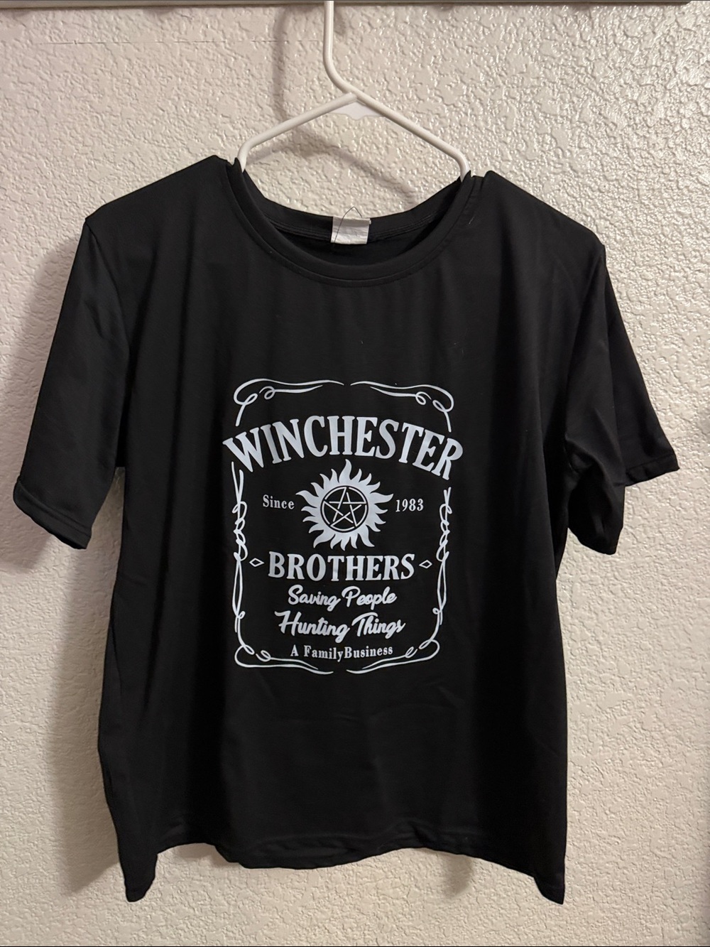 Winchester Brothers Black Graphic Tee